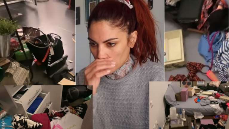 Μαίρη Συνατσάκη: Εικόνες - σοκ από τη διάρρηξη στο σπίτι της