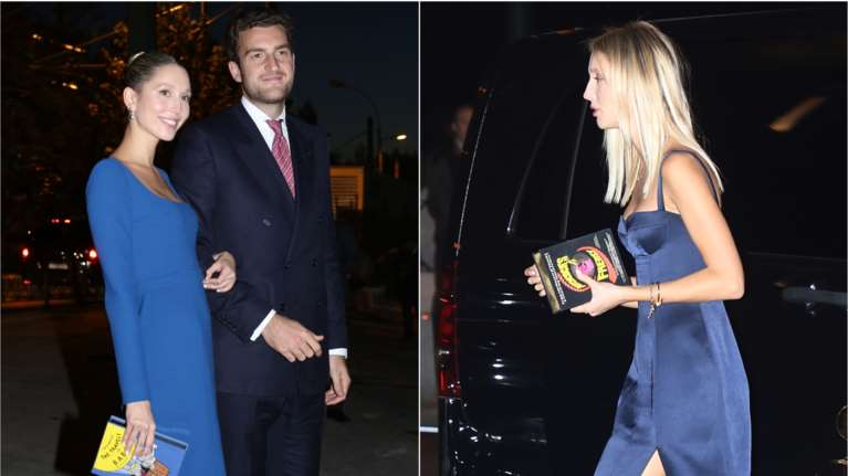 Μαρία Ολυμπία: Τα navy blue φορέματα, οι πανάκριβες γόβες υπερπαραγωγή και τα περίεργα τσαντάκια