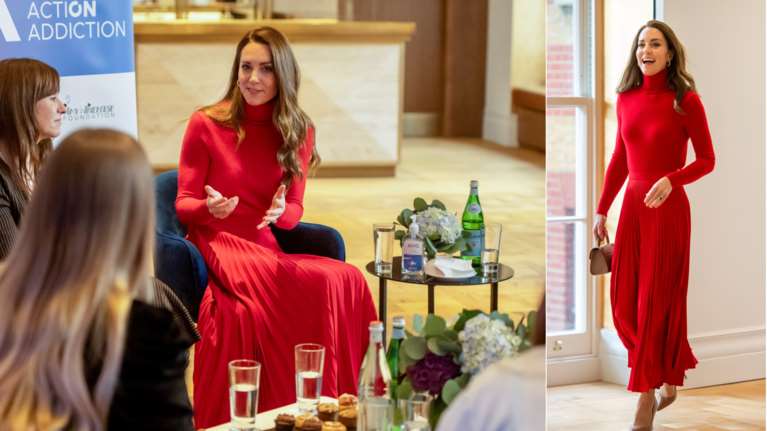 Κάτι τρέχει με την Κέιτ: Το total red look και η τεράστια αλλαγή στο στιλ της που σηματοδοτεί εξελίξεις