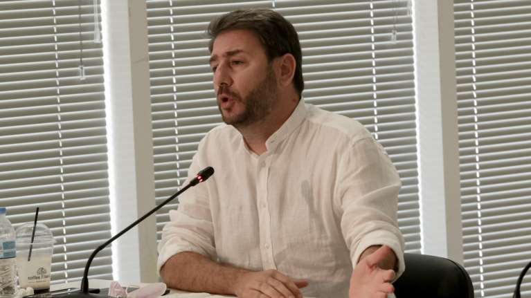 Ανδρουλάκης: Εγώ θέλω το ΠΑΣΟΚ κόμμα εξουσίας - Εχουμε ιδεολογικές και προγραμματικές διαφορές με ΝΔ - ΣΥΡΙΖΑ