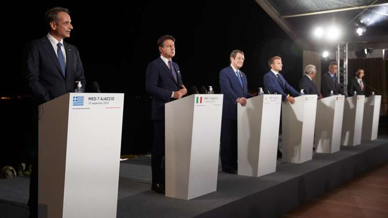 Την Παρασκευή η σύνοδος EuroMED στην Αθήνα με Μακρόν, Ντράγκι, Σάντσεθ και φον ντερ Λάιεν