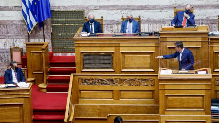 Δημοσκόπηση Marc: Συντριπτικό &quot;ναι&quot; με 75,2% για τη συμφωνία με Γαλλία - Μπροστά με 12,8% η ΝΔ από ΣΥΡΙΖΑ