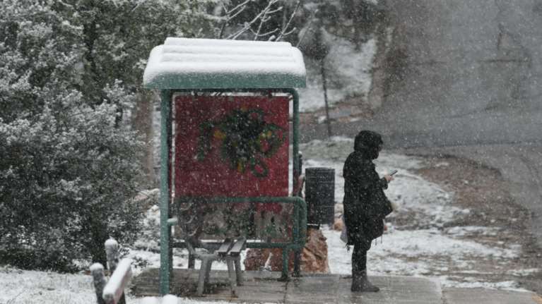 Συνεχίζεται η επέλαση του &quot;Διομήδη&quot;: Τσουχτερό κρύο, βροχές και θυελλώδεις άνεμοι -Τους -10 βαθμούς θα αγγίξει η θερμοκρασία