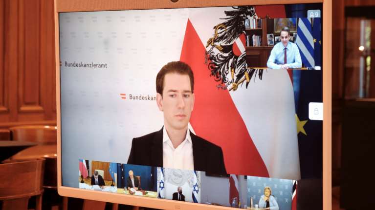 Τηλεδιάσκεψη Κουρτς με Μητσοτάκη και πρωθυπουργούς &quot;First Mover&quot; χωρών για την πανδημία