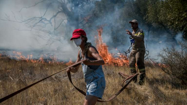Φωτιά στην Κερατέα: Καταγγελία για εμπρησμό - "Υπάρχουν στοιχεία για τον δράστη" - Χωρίς ενεργό μέτωπο η πυρκαγιά