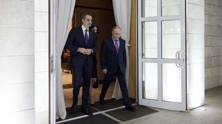 Ευχετήρια επιστολή Πούτιν σε Μητσοτάκη: Ειρήνη και ευημερία &quot;στο φίλο ελληνικό λαό&quot;