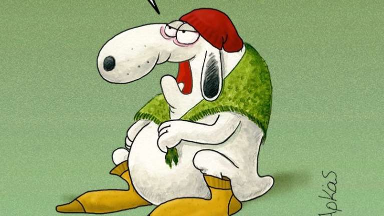 Αρκάς: Το νέο επικό σκίτσο για το... πετρέλαιο θέρμανσης