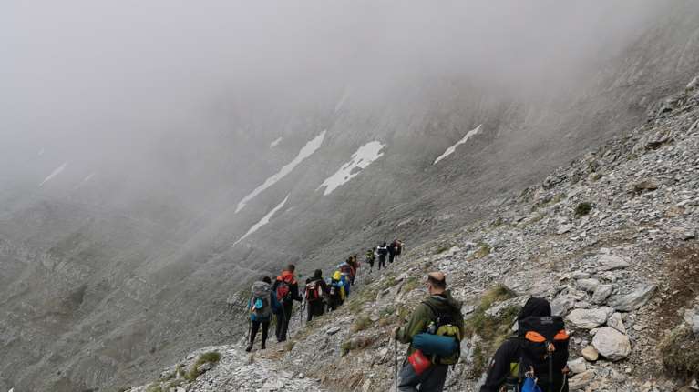 Ολυμπος: Ακαρπες μέχρι στιγμής οι έρευνες για τον εντοπισμό 35χρονου ορειβάτη