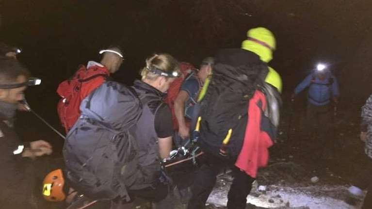 Καρέ-καρέ η επιχείρηση διάσωσης Ρώσου ορειβάτη στον Ολυμπο [εικόνες]