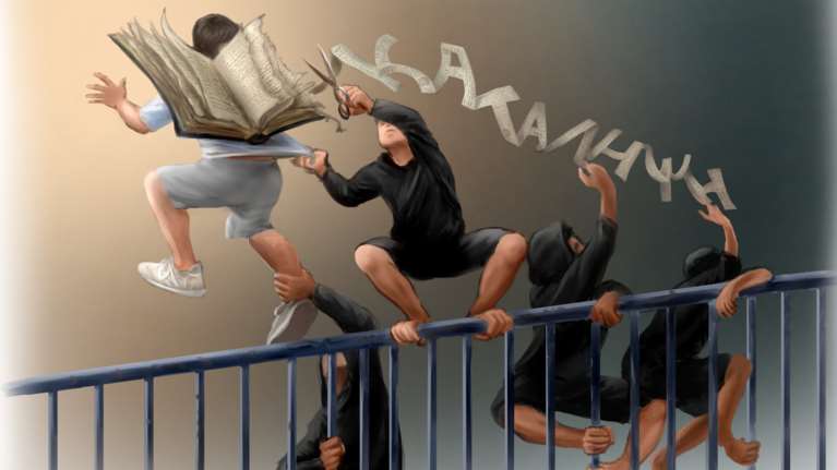 Σάλος με σκίτσο που παρουσιάζει μαθητές- καταληψίες σαν πιθήκους- Το σχόλιο Μπογδάνου, η αντίδραση της Ακρίτα