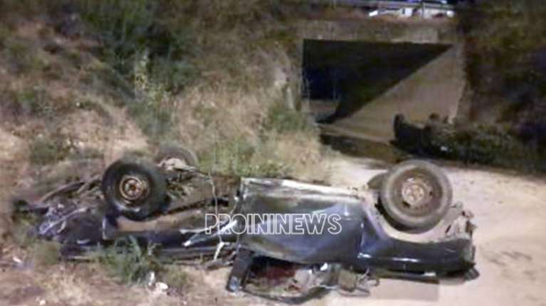 Απίστευτο τροχαίο στην Καβάλα: Αυτοκίνητα έπεσαν από γέφυρα 10 μέτρων - Ένας νεκρός και 2 σοβαρά τραυματίες [εικόνες]