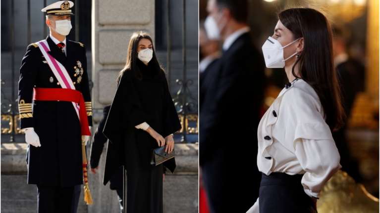 Βασίλισσα Λετίσια: Ντεμπούτο στο 2021 με μονοχρωμία, μάξι και λουστρίνι