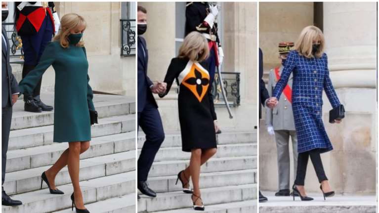 Η πρώτη κυρία των Chanel και των Louis Vuitton: Η Μπριζίτ Μακρόν είναι η επιτομή της γαλλικής μόδας