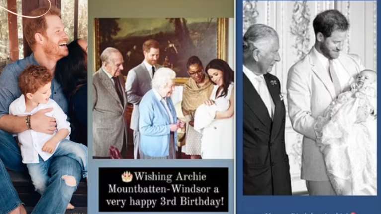 Οι διαφορετικές ευχές για τα 3α γενέθλια του Άρτσι: Γιατί το παλάτι υποβάθμισε το γεγονός