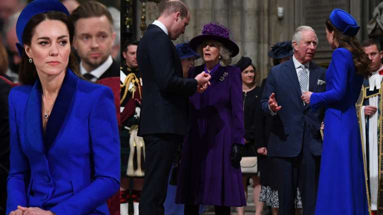 Το αμήχανο φιλί της Κέιτ στην Καμίλα μπροστά στις κάμερες &amp; η παραβίαση πρωτοκόλλου