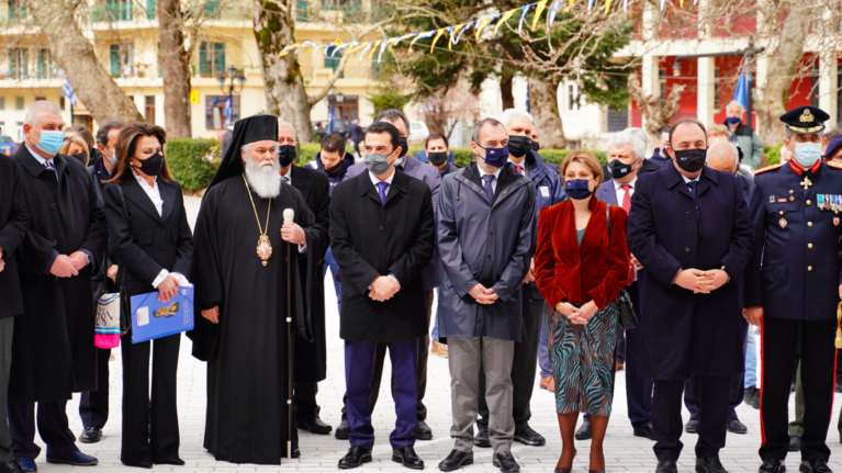 Απελευθέρωση Καλαβρύτων: Στις επετειακές εκδηλώσεις παρέστη η Γιάννα Αγγελοπούλου-Δασκαλάκη