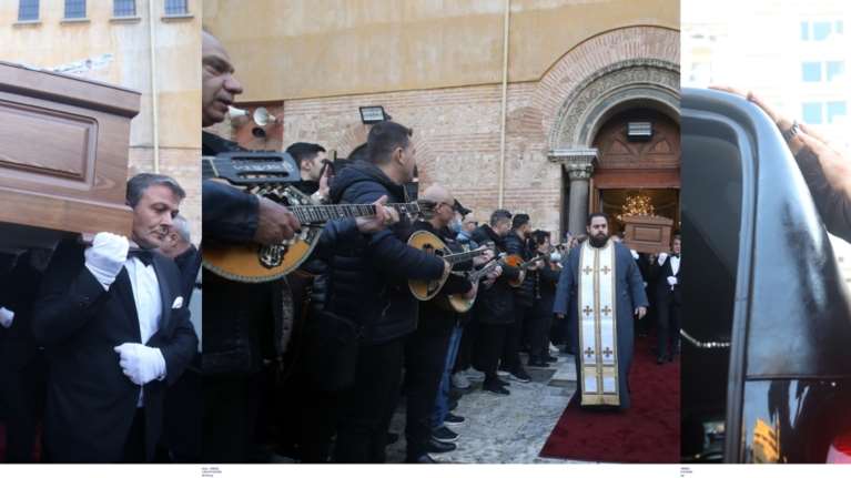 Βασίλης Καρράς: Μέχρι αργά το βράδυ το λαϊκό προσκύνημα - Συγκίνηση και δάκρυα στο τελευταίο αντίο [εικόνες-βίντεο]
