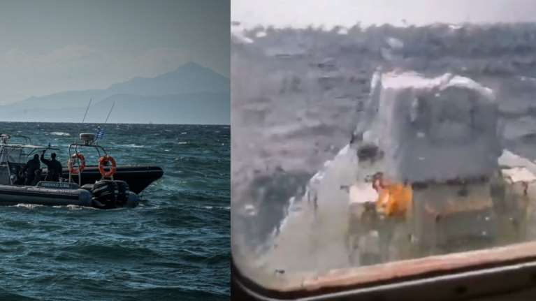 Ναυάγιο στη Λέσβο: Εντοπίστηκε σορός ναυτικού, διεσώθη Αιγύπτιος πάνω σε βαρέλι - Μάχη να βρεθούν οι άλλοι 12 [βίντεο]