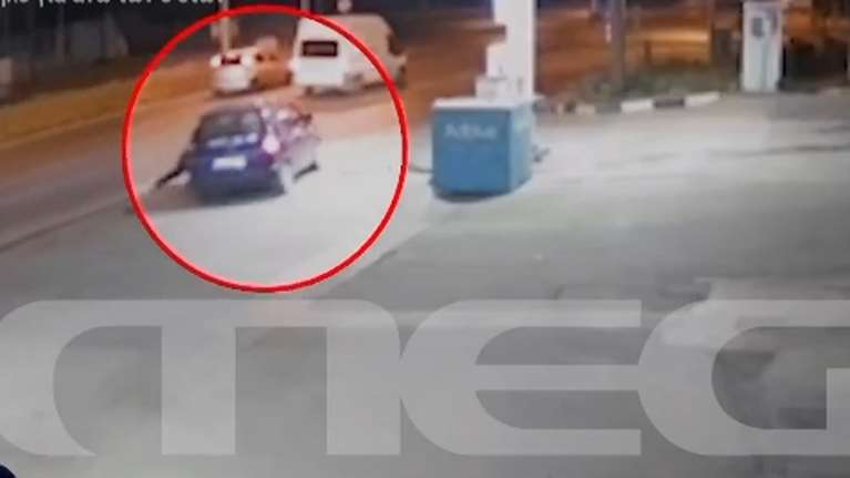 Θεσσαλονίκη: Υπάλληλος βενζινάδικου κρεμάστηκε από την πόρτα ΙΧ που έφυγε χωρίς να πληρώσει [βίντεο]