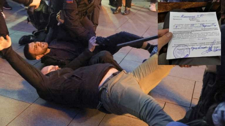 Ρωσία: Αυτό είναι το χαρτί της επιστράτευσης - Ουρές χιλιομέτρων στα σύνορα προς κάθε κατεύθυνση [εικόνες]