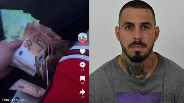 &quot;Μαύρο χρήμα κόβω τίγκα&quot;: To &quot;φώναζε&quot; ο τράπερ Don Leon στα social media - Επίδειξη με &quot;τούβλα&quot; από λεφτά [βίντεο]
