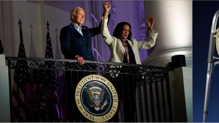 Φαρμακερό εξώφυλλο του Economist με  &quot;π&quot; στη θέση του Μπάιντεν - Νέα γκάφα: &quot;Είμαι η πρώτη μαύρη γυναίκα αντιπρόεδρος&quot;