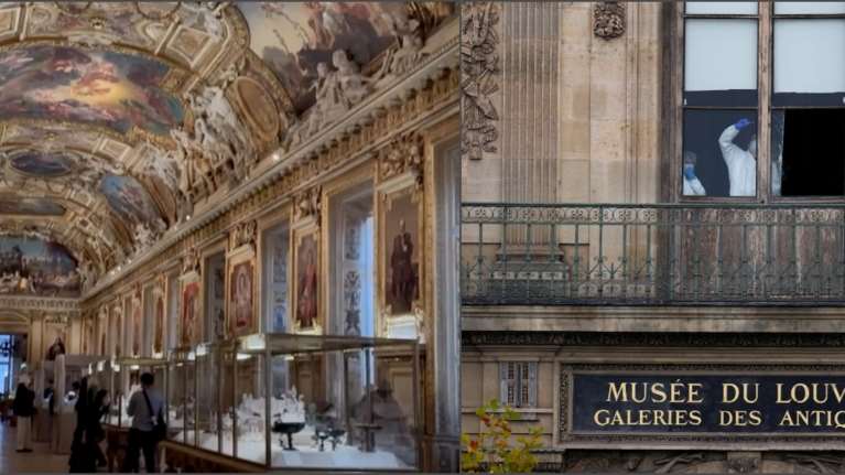 Λούβρο: Πώς με μία σκάλα, ένα αλυσοπρίονο και δύο σκούτερ οι 4 διαρρήκτες απέδειξαν ότι το μουσείο είναι "σουρωτήρι"