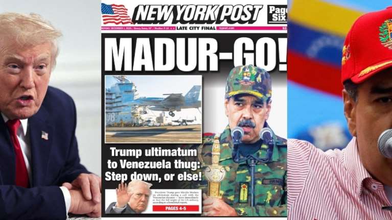 Πρωτοφανές τελεσίγραφο Τραμπ στον Μαδούρο: Δίνει ασφαλή διαφυγή στον ίδιο, τον γιο και τη σύζυγό του αλλιώς...