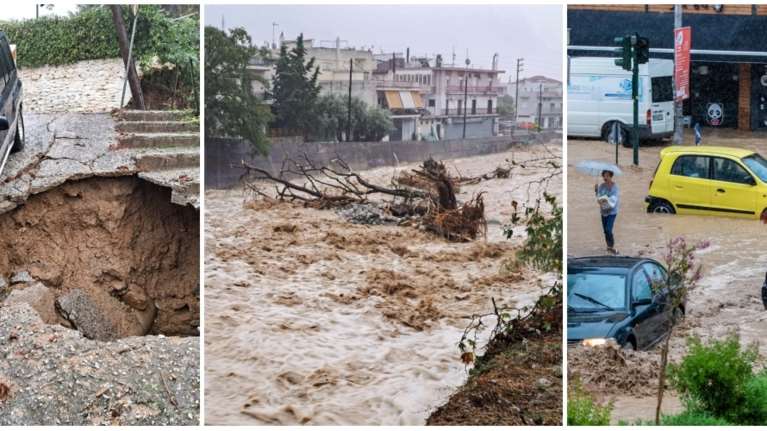 "Πιθανώς η μεγαλύτερη νεροποντή που είχαμε ποτέ": Τι είπαν οι μετεωρολόγοι στον Μητσοτάκη για την κακοκαιρία Daniel