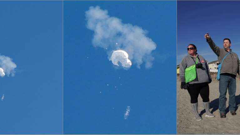 Καταρρίφθηκε από F22 το ύποπτο κινεζικό μπαλόνι που πετούσε πάνω από τις ΗΠΑ [Βίντεο]