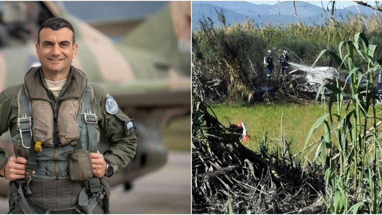 Καλαμάτα: Θρήνος για τον 40χρονο επισμηναγό Επαμεινώνδα Κωστέα - Τα σενάρια της πτώσης του αεροπλάνου