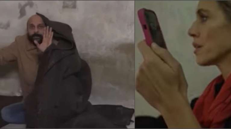 &quot;Θεέ μου, υπάρχει φως&quot;: Βίντεο με τη συγκλονιστική στιγμή που κρατούμενος στη Συρία βγαίνει από τη φυλακή