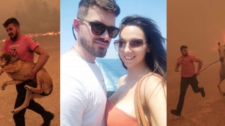 Φωτιά στην Πάρνηθα: Αυτός είναι ο ατρόμητος Λεωνίδας που έσωσε ζώα από τις φλόγες - Γιατί ξέσπασε η έγκυος γυναίκα του