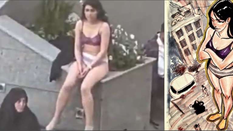 &quot;Το ελάφι της θάλασσας&quot;: Σύμβολο αντίστασης η Ιρανή φοιτήτρια που έβγαλε τα ρούχα της και αψήφισε το θεοκρατικό καθεστώς