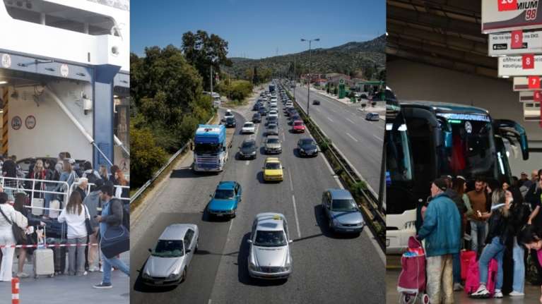 Πασχαλινή έξοδος: Δραπετεύουν μαζικά οι Αθηναίοι - 30% αυξημένη η κίνηση στα λιμάνια - Καθυστερήσεις στην Αττική Οδό