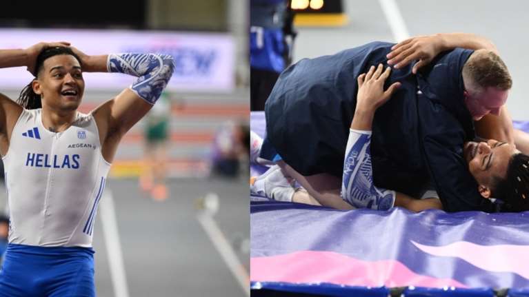 Παγκόσμιο Κλειστού Στίβου: Χάλκινος ο Καραλής στην Γλασκώβη- Ο "Μανόλο" πέταξε στα 5,85μ.