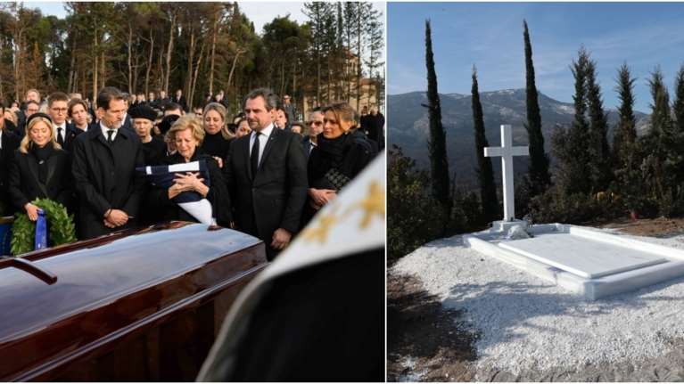 Τέως βασιλιάς Κωνσταντίνος: Τι θα γράφει η επιγραφή στον τάφο του - Η παράδοση με τη ρήση του Ευαγγελίου