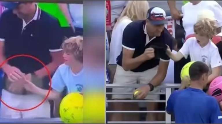 Σάλος με τον Πολωνό CEO που άρπαξε το υπογεγραμμένο καπελάκι τένις ενός πιτσιρικά στο US Open - Η προκλητική &quot;δικαιολογία&quot;