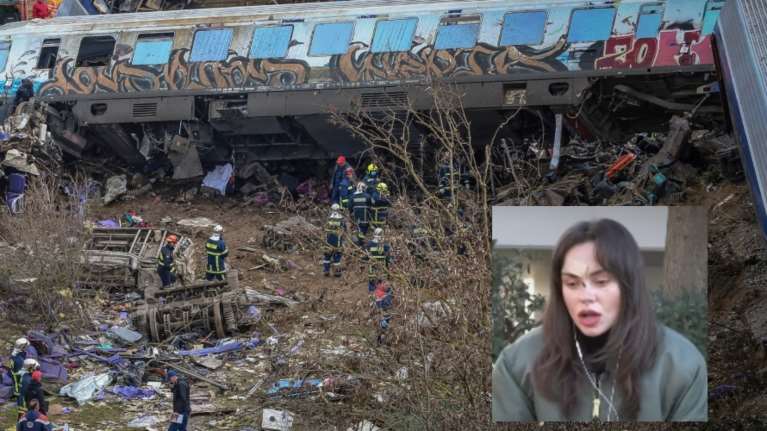 Τέμπη: &quot;Βγήκα από φλεγόμενα σίδερα, oι γιατροί με συμβουλεύουν να μη θυμάμαι&quot; - Με κατάγματα στη λεκάνη η Ευδοκία Τσαγκλή