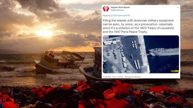 ΜΚΟ για τους πρόσφυγες καταγγέλει την Ελλάδα για τη στρατιωτικοποίηση των νησιών- &quot;Χοντρό παιχνίδι&quot; με Αγκυρα