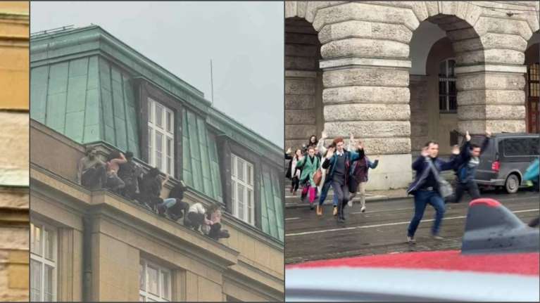 Τουλάχιστον 15 νεκροί και πολλοί τραυματίες στην Πράγα - Επίθεση ενόπλου στο Πανεπιστήμιο - Φοιτητές &quot;κρέμονται&quot; από περβάζι για να σωθούν