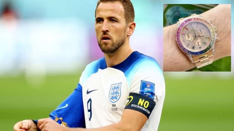 Επαναστάτης με Rolex: Σάλος με το ρολόι των 624.000 ευρώ του αρχηγού της Εθνικής Αγγλίας - Το μήνυμα υπέρ ΛΟΑΤΚΙ+