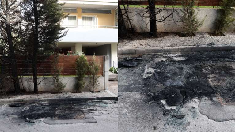 Επίθεση με μολότοφ στο σπίτι της προέδρου του Αρείου Πάγου: Τα πρώτα λόγια του αστυνομικού - Στην αντιτρομοκρατική η έρευνα