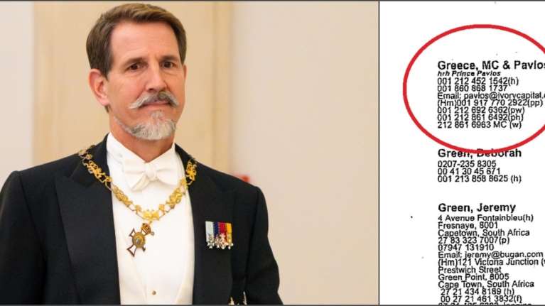Σεισμός από τη λίστα Επστάιν: Ο Παύλος Γλύξμπουργκ στην ατζέντα των &quot;φίλων&quot; του διαβόητου εκπορνευτή