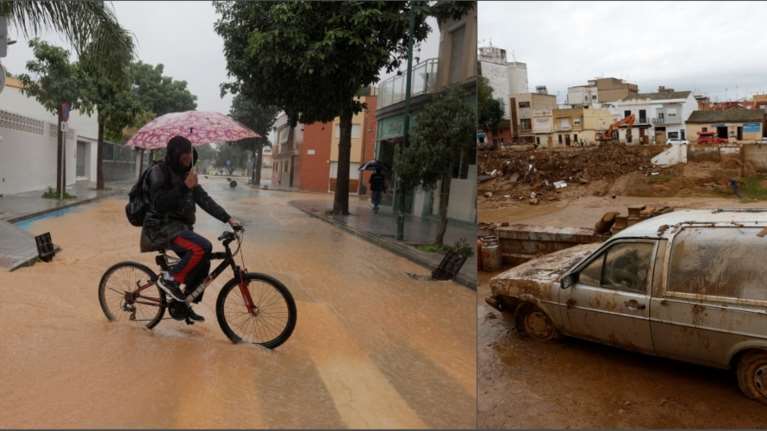 Η &quot;κρύα σταγόνα&quot; σαρώνει την Ισπανία: Κόκκινος συναγερμός σε Μάλαγα, Γρανάδα και Ταρραγόνα - Νεκρά βρέθηκαν δύο παιδιά