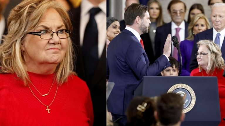 Η anti-glam μαμά του αντιπροέδρου των ΗΠΑ που έκλεψε την παράσταση στην ορκωμοσία του γιου της: Πώς ξεπέρασε τους εθισμούς