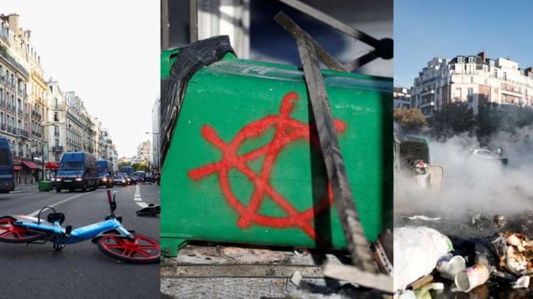 Μπλόκα παντού στη Γαλλία: Με διαδηλώσεις υποδέχονται τον τρίτο πρωθυπουργό μέσα σε έναν χρόνο - Επεισόδια και συλλήψεις