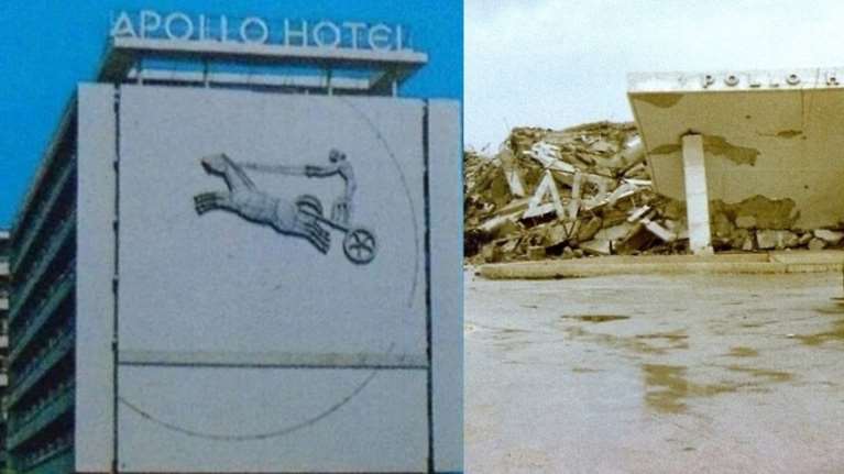 Το επταώροφο στολίδι του Λουτρακίου που ισοπεδώθηκε από τον σεισμό ακριβώς πριν 44 χρόνια - 20 νεκροί και 500 τραυματίες