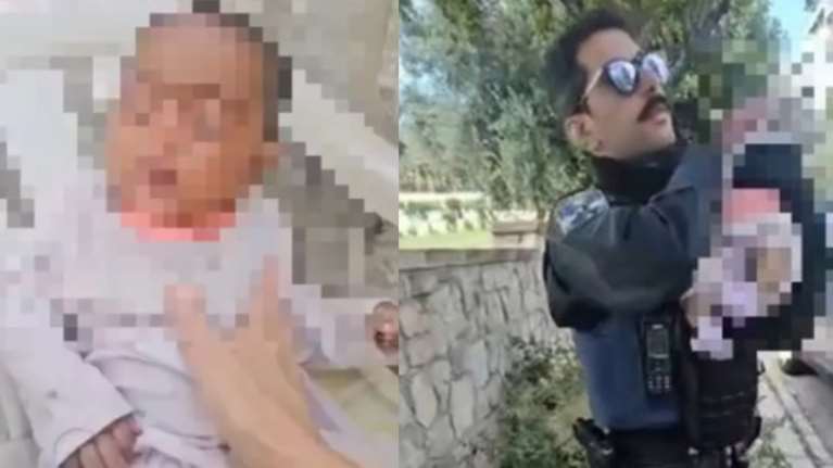 Άλιμος: &quot;Κέντρο, φαίνεται κοριτσάκι&quot; - Η στιγμή που αστυνομικός βρίσκει το μωρό δίπλα στα σκουπίδια [βίντεο]