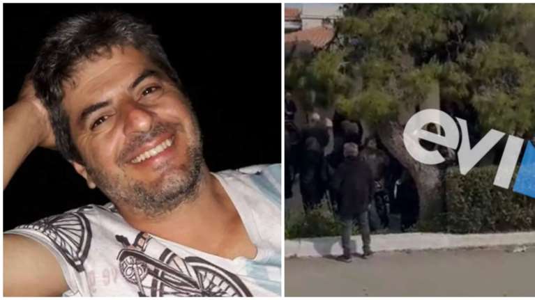 Εύβοια: Σε βαρύ κλίμα η κηδεία του 50χρονου που δολοφονήθηκε από τον 75χρονο- Είχε προσχεδιάσει τη δολοφονία